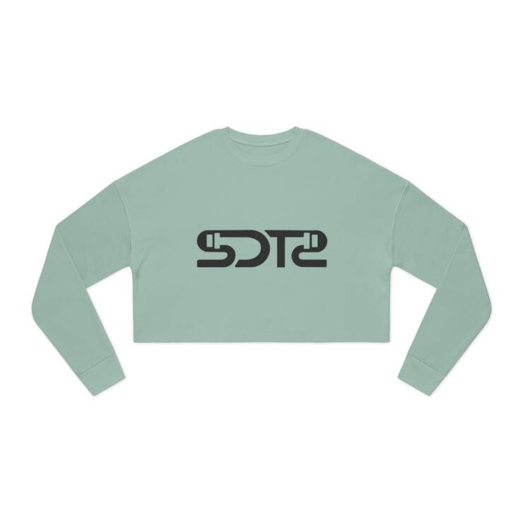 Women's Cropped Sweatshirt - Image 9