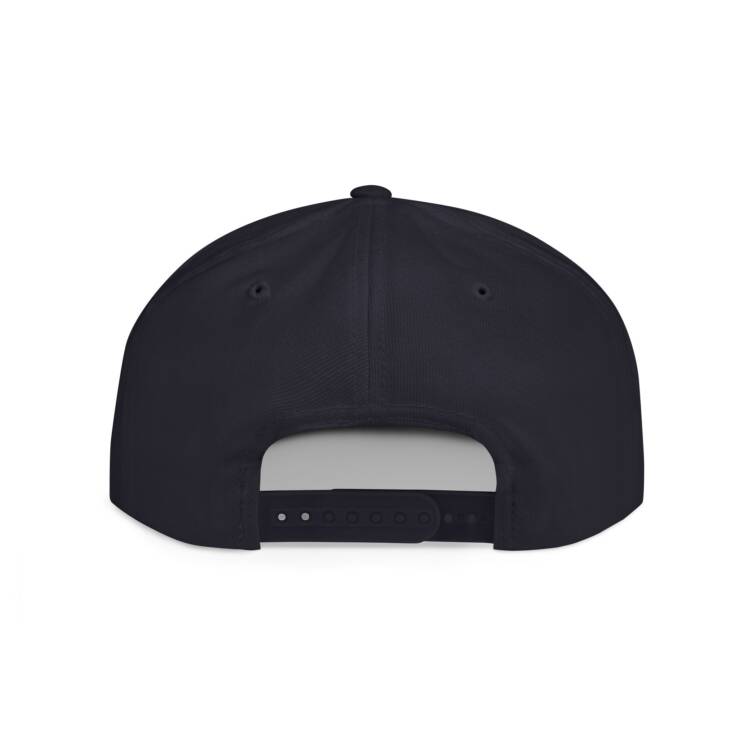 Embroidered Flat Bill Snapback - Image 5