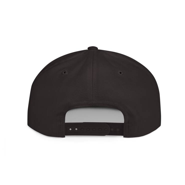 Embroidered Flat Bill Snapback - Image 8