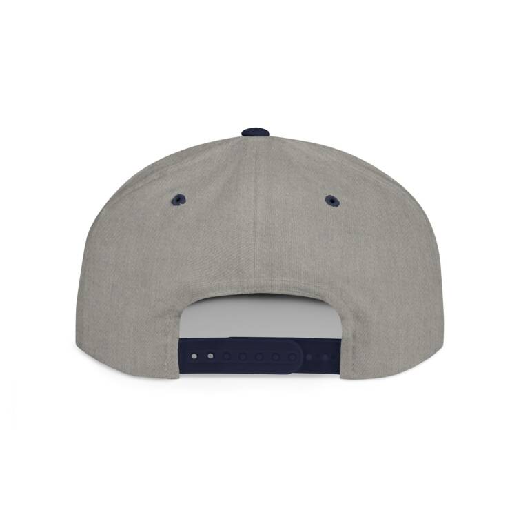 Embroidered Flat Bill Snapback - Image 11